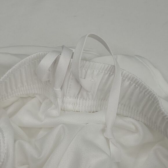 NEW XXL NIKE WOMEN'S WHITE TEMPO ATHLETIC SHORTS w/ attached panty 2X NWT - Picture 9 of 11